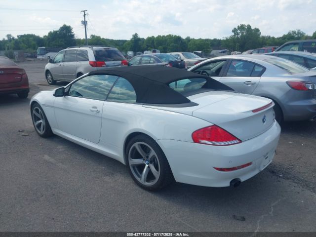 2010 BMW 650I WBAEB5C59AC225227 Photo 2