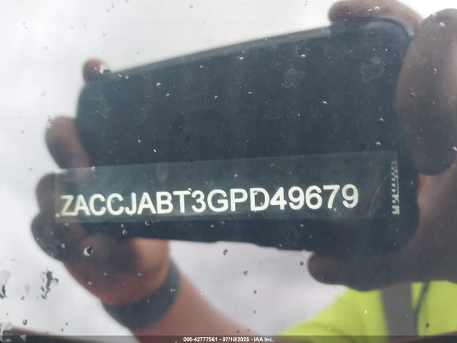 ZACCJABT3GPD49679 Jeep 2016