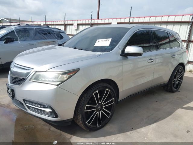2014 ACURA MDX 5FRYD3H45EB003421 Photo 1