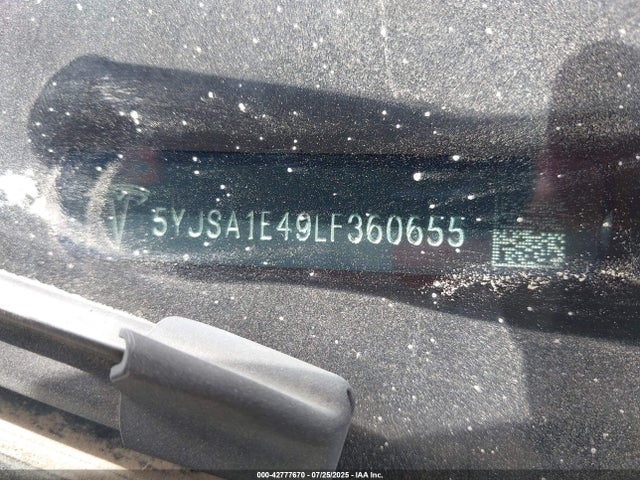 5YJSA1E49LF360655 Tesla MODEL S
