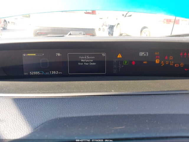 JTDKAMFP8N3209977 Toyota 2zr-fxe, 1nm+1sm