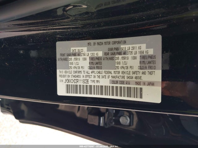 JM3KKCHD3R1118036 Mazda h3 low