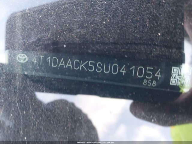 2025 TOYOTA CAMRY 4T1DAACK5SU041054 Photo 8