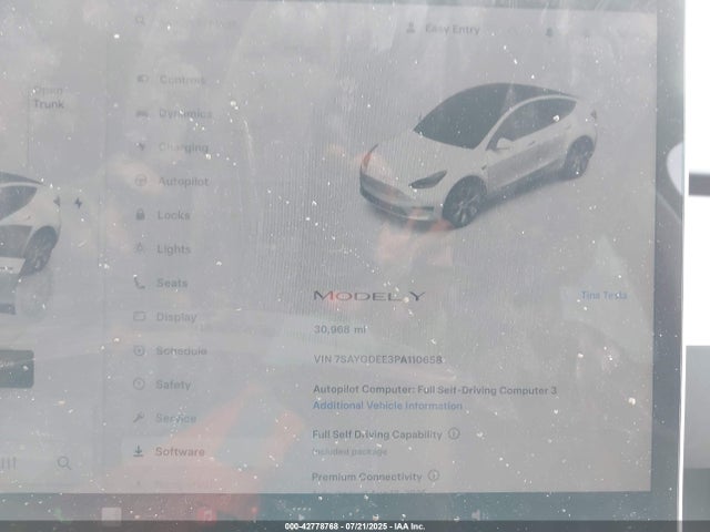 2023 TESLA MODEL Y 7SAYGDEE3PA110658 Photo 6