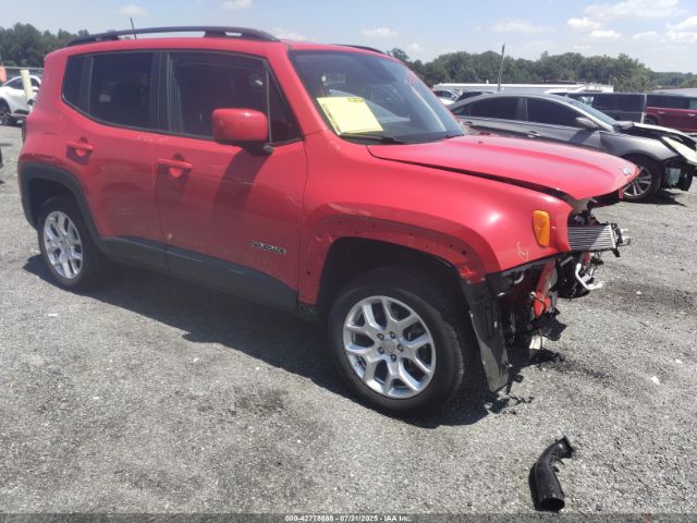 Продажа на аукционе авто 2018 Jeep Renegade Latitude 4x4, vin: ZACCJBBB5JPH74731, номер лота: 42778888