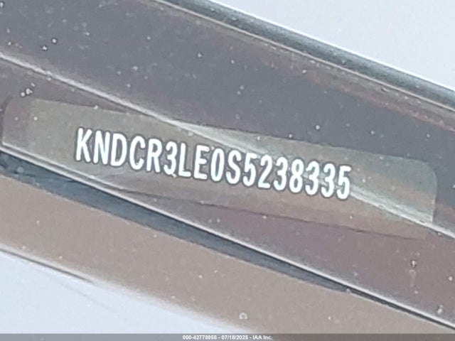 KNDCR3LE0S5238335 KIA gdi kappa pe