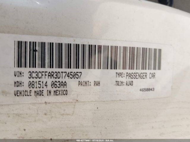 2013 FIAT 500 3C3CFFAR3DT745057 Photo 8