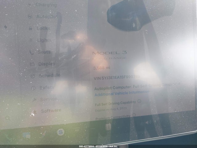 2025 TESLA MODEL 3 5YJ3E1EA1SF995799 Photo 6
