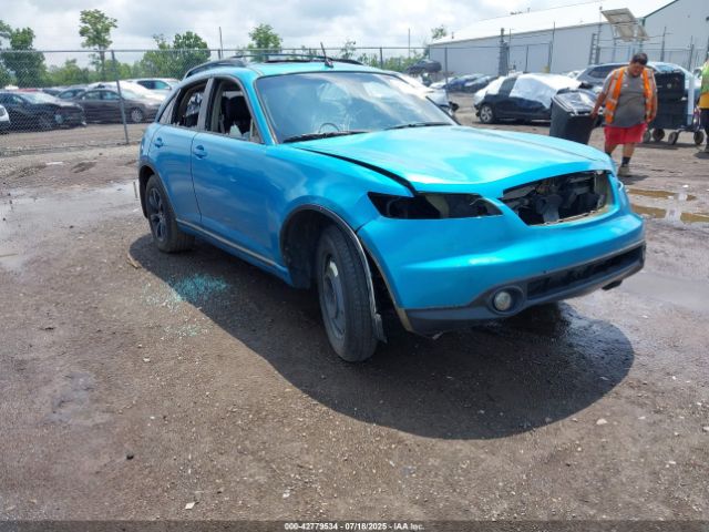 Auction sale of the 2004 Infiniti Fx35, vin: JNRAS08W44X224697, lot number: 42779534