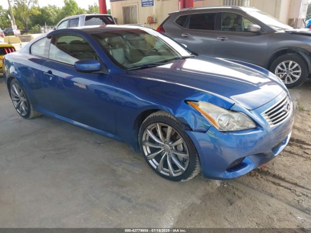 2008 INFINITI G37 JNKCV64E48M130356