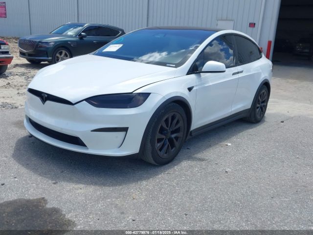 2022 TESLA MODEL X 7SAXCDE58NF343135 Photo 1
