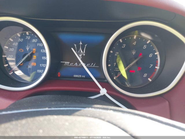 Продажа на аукционе авто 2017 Maserati Ghibli S Q4, vin: ZAM57RTL0H1235799, номер лота: 42780011