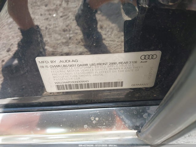2016 AUDI A8 L WAU34AFD3GN009643 Photo 8