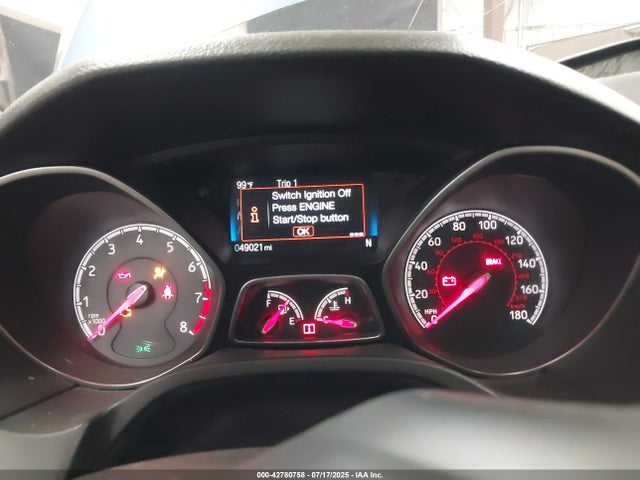 1FADP3L93JL244790 Ford 2.0l gtdi
