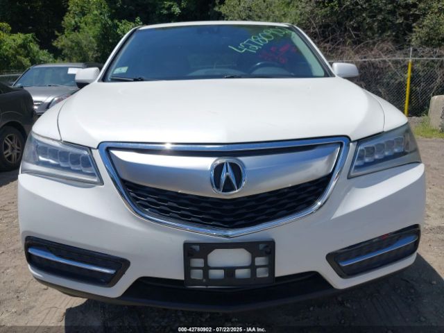 2014 ACURA MDX 5FRYD4H49EB022754 Photo 5