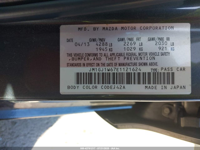 JM1GJ1W67E1121624 Mazda py
