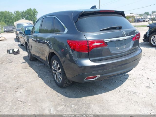 2016 ACURA MDX 5FRYD4H42GB039639 Photo 2