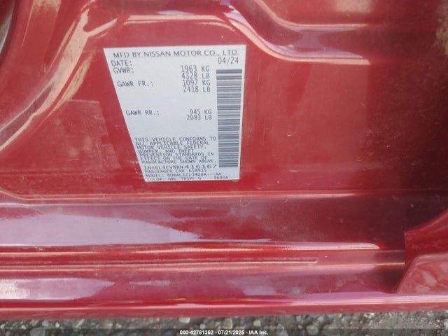 Nissan 2024 2024 1N4BL4EV8RN416167 Image 9