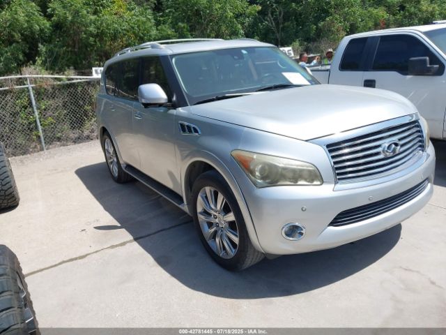 42781445 :رقم المزاد ، JN8AZ2NF1E9553296 vin ، 2014 Infiniti Qx80 مزاد بيع