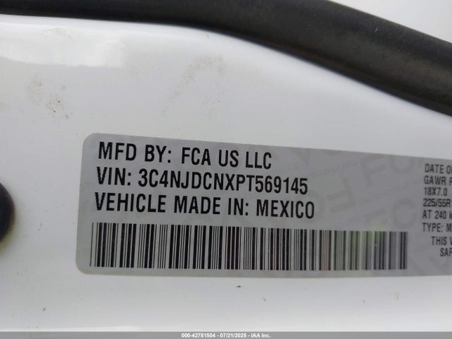 3C4NJDCNXPT569145 Jeep 2023