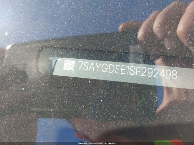 2025 TESLA MODEL Y 7SAYGDEE1SF292498 Photo 8