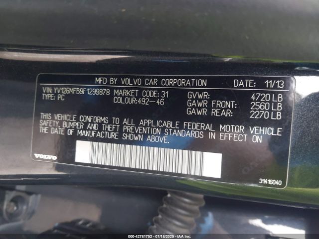 2015 VOLVO S60 YV126MFB9F1299878 Photo 8