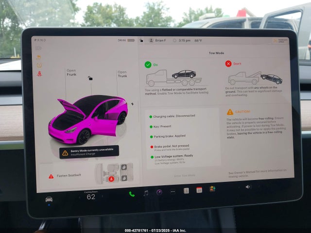 Продажа на аукционе авто 2024 Tesla Model Y Long Range Dual Motor All-wheel Drive, vin: 7SAYGDEE2RA273241, номер лота: 42781761