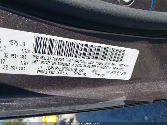 1C4NJRFB3FD303470 Jeep 2015