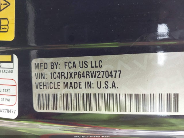 1C4RJXP64RW270477 Jeep Wrangler