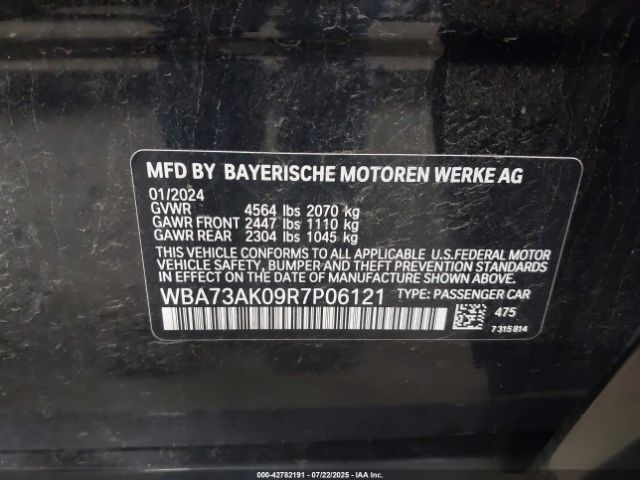 2024 BMW 228 GRAN COUPE WBA73AK09R7P06121 Photo 8