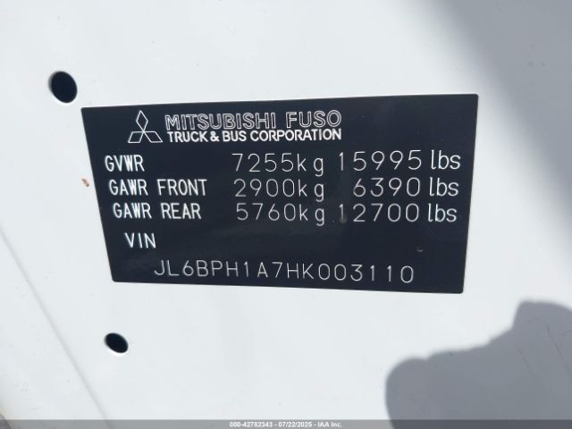 2017 MITSUBISHI FEC72W JL6BPH1A7HK003110 Photo 8