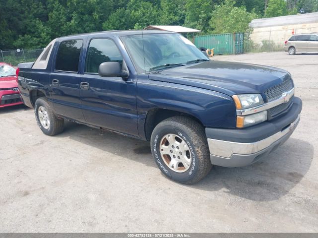 2004 CHEVROLET AVALANCHE 1500 3GNEC12T74G142266