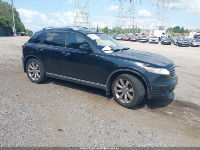 42783810 :رقم المزاد ، JNRAS08W57X207704 vin ، 2007 Infiniti Fx35 مزاد بيع