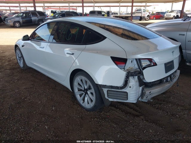 2022 TESLA MODEL 3 5YJ3E1EAXNF144766 Photo 2