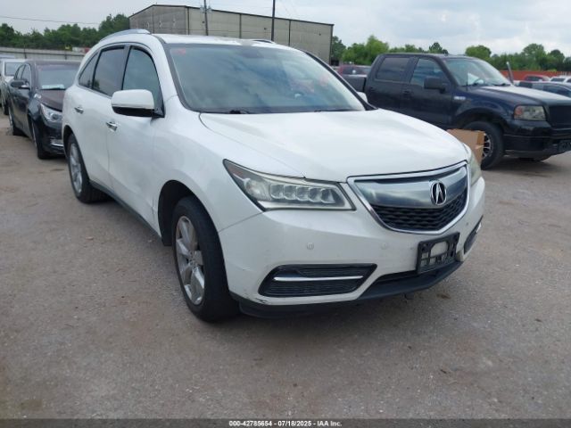2014 ACURA MDX 5FRYD3H81EB016122 Photo 0