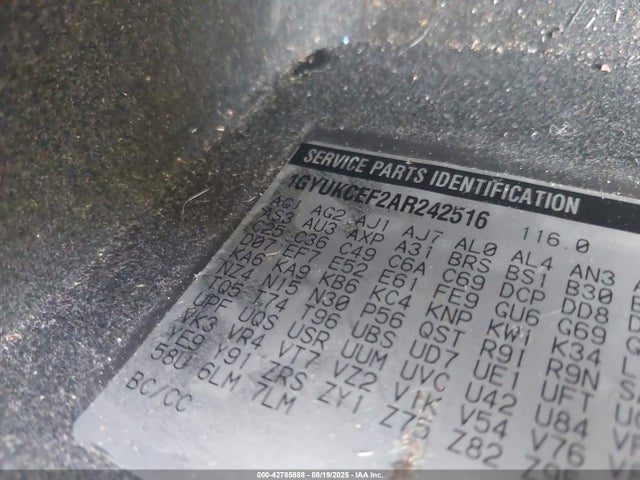 2010 CADILLAC ESCALADE 1GYUKCEF2AR242516 Photo 8