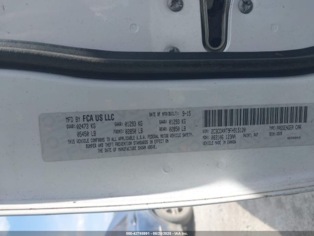 2016 DODGE CHARGER 2C3CDXCT2GH204258 Photo 8