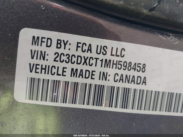 2C3CDXCT1MH598458 Dodge Charger