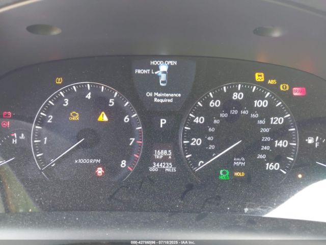 2008 LEXUS LS 460 JTHBL46F685076029 Photo 6