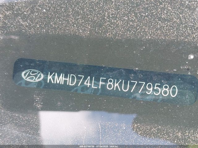 2019 HYUNDAI ELANTRA KMHD74LF8KU779580 Photo 8
