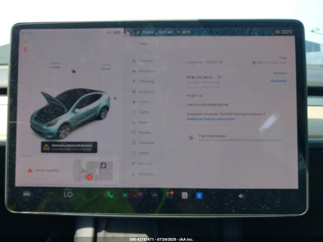 Tesla Model Y 2021 5YJYGDEE6MF253146 Image 7