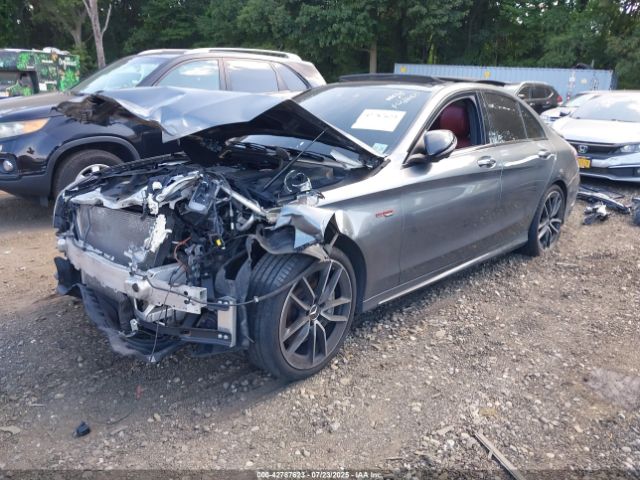 2020 MERCEDES-BENZ AMG C 43 W1KWF6EB1LR572559 Photo 1