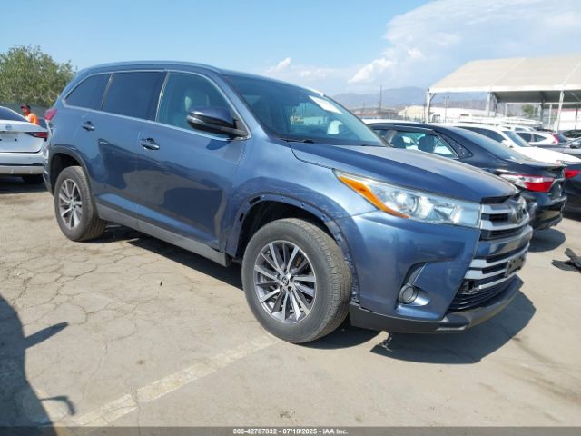 2019 TOYOTA HIGHLANDER 5TDKZRFH7KS355487