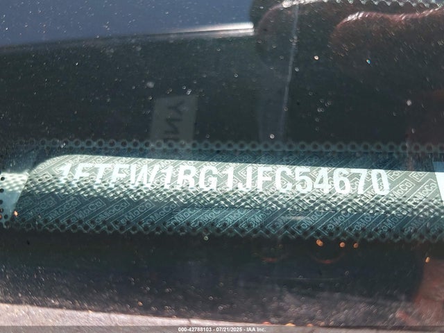 1FTFW1RG1JFC54670 Ford 3.5l gtdi