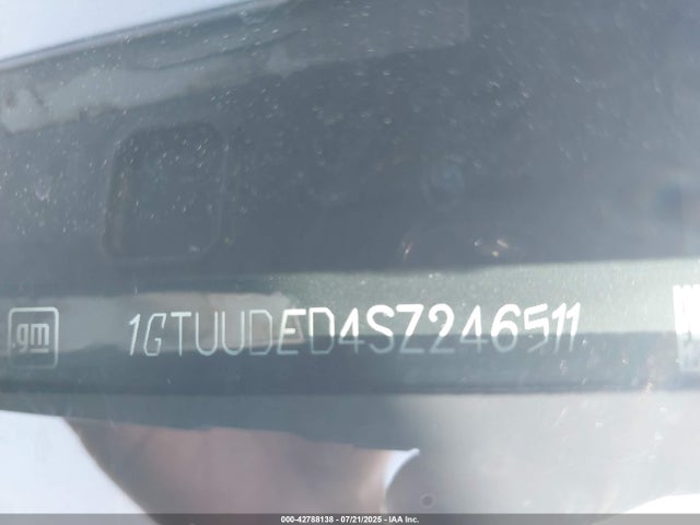 1GTUUDED4SZ246511 GMC l84