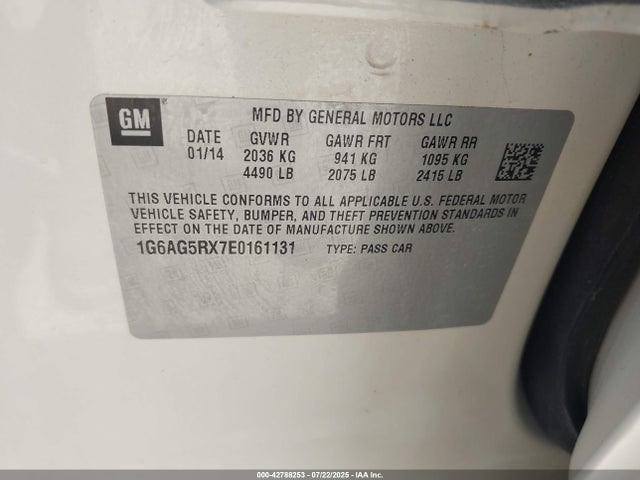 2014 CADILLAC ATS 1G6AG5RX7E0161131 Photo 8