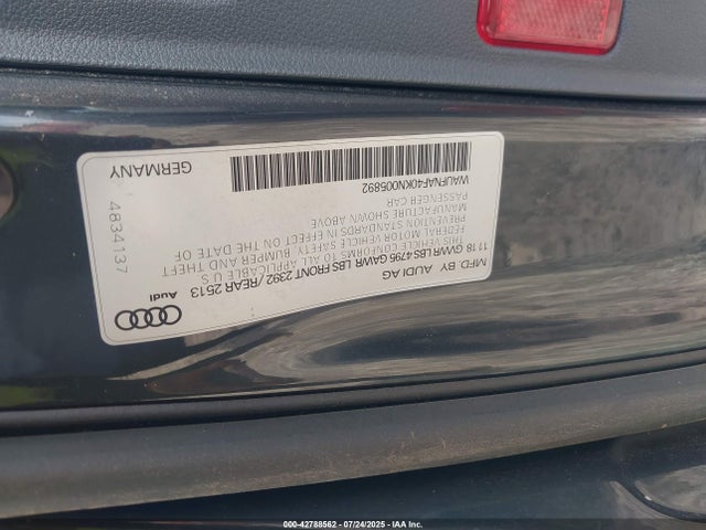 2019 AUDI A4 WAUFNAF40KN005892 Photo 8