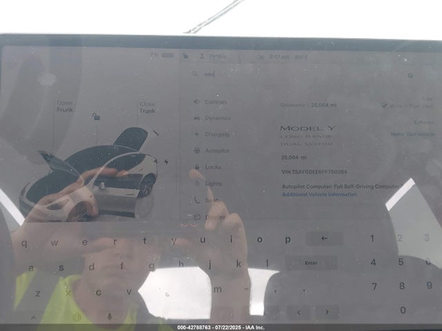 2023 TESLA MODEL Y 7SAYGDEE6PF760264 Photo 6