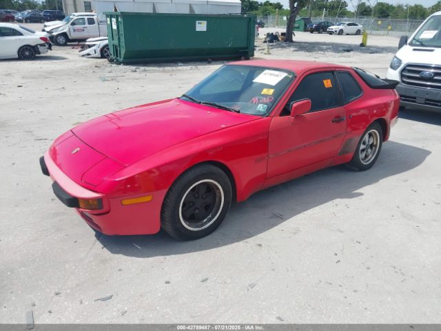 1985 PORSCHE 944 WP0AA0949FN458218 Photo 1
