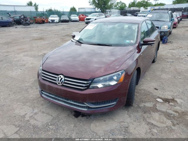 2014 VOLKSWAGEN PASSAT 1VWAP7A37EC015096 Photo 1